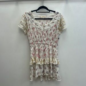 LOVESHACKFANCY
Jeromie Puff Sleeve Floral Mini Dress 🐹